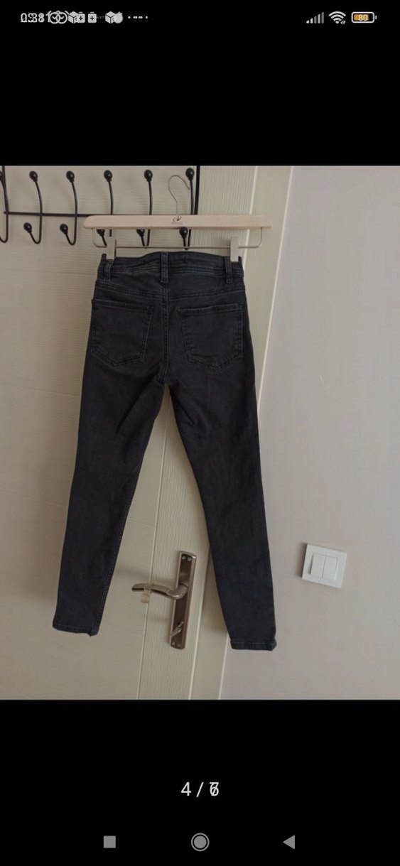 Kot pantolon LCW jeans W22/ 32 veya 13/14 yaş gibi likralı denim - Görsel 4