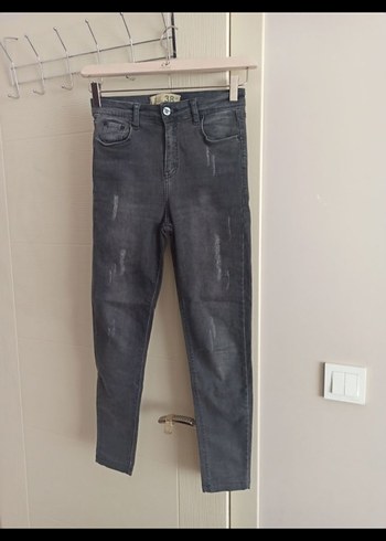 kot pantolon jeans likralı 36 XS rich woman yüksek ve kaliteli - Görsel 4