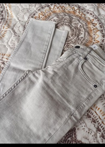 kot pantolon Jeans mango denim 32 likralı esnek yumuşak bel - Görsel 2