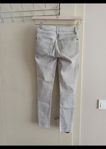 kot pantolon Jeans mango denim 32 likralı esnek yumuşak bel - Görsel 4