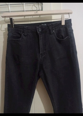 kot pantolon Jeans denim 28 palace antrasit bel 35 boy - Görsel 4