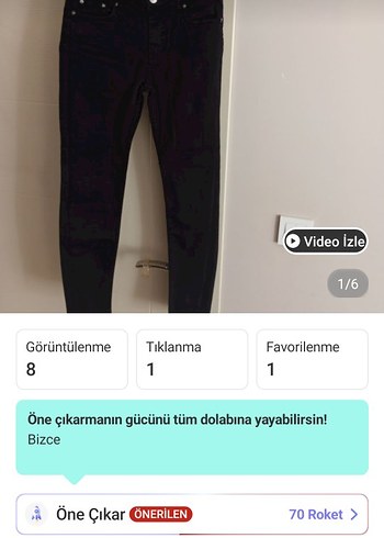 Zara premium 34 beden siyah likralı yeni boy 90 bel 35 cm tek - Görsel 6