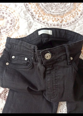 Zara premium 34 beden siyah likralı yeni boy 90 bel 35 cm tek - Görsel 4