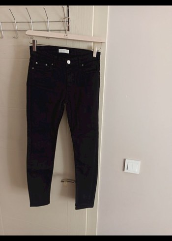 Zara premium 34 beden siyah likralı yeni boy 90 bel 35 cm tek - Görsel 5