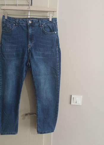 kot pantolon Jeans 32/32 koton bel38 boy 88 likralı yüksek bel - Görsel 2