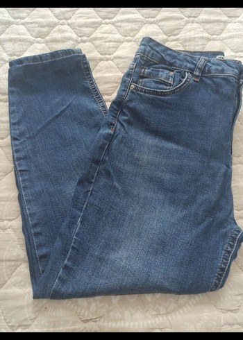 kot pantolon Jeans 32/32 koton bel38 boy 88 likralı yüksek bel - Görsel 6