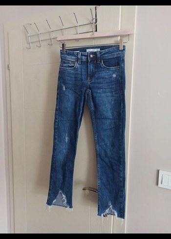 Bershka denim kot pantolon 32 beden sorunsuz Bershka 32 bel - Görsel 7