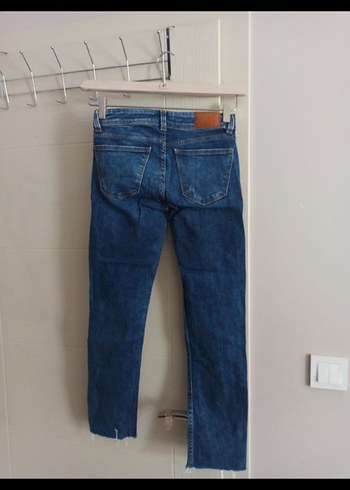 Bershka denim kot pantolon 32 beden sorunsuz Bershka 32 bel - Görsel 6