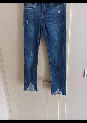 Bershka denim kot pantolon 32 beden sorunsuz Bershka 32 bel - Görsel 4