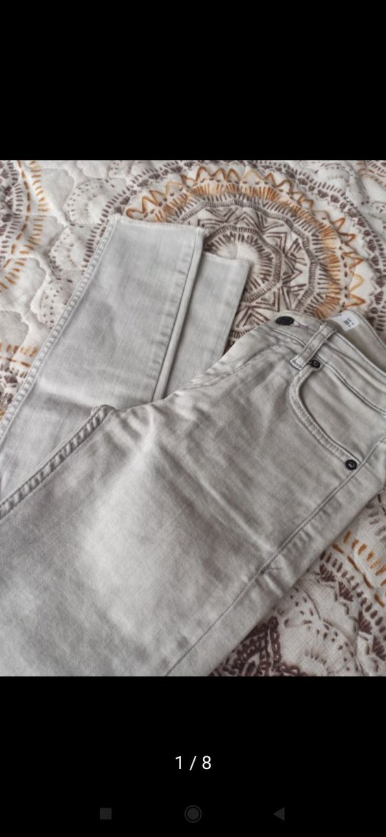 kot pantolon Jeans mango denim 32 likralı esnek yumuşak - Görsel 3