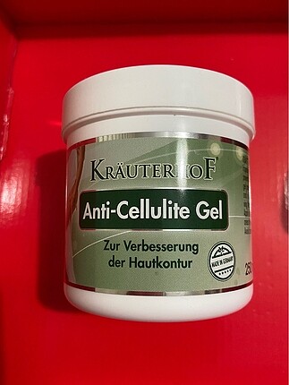 Selülit kremi