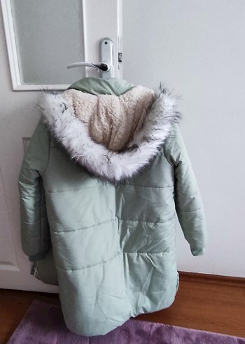 LC Waikiki MİNT YEŞİLİ POLARLI LCW KIZ MONTU HİÇ KULLANILMAMIŞ