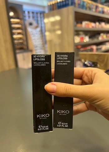KIKO Milano 3D Hydra Siyah Lipgloss