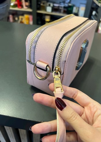 Marc Jacobs Pembe Deri Kadın Çapraz Çanta - Görsel 3