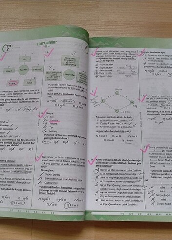 Palme yayınları kimya test kitabı  - Görsel 5