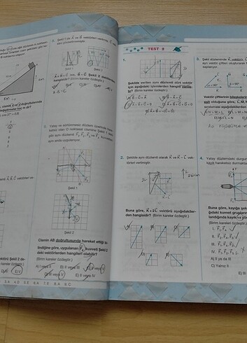 Palme yayınları Fizik Test kitabı - Görsel 2