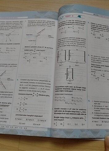 Palme yayınları Fizik Test kitabı - Görsel 5