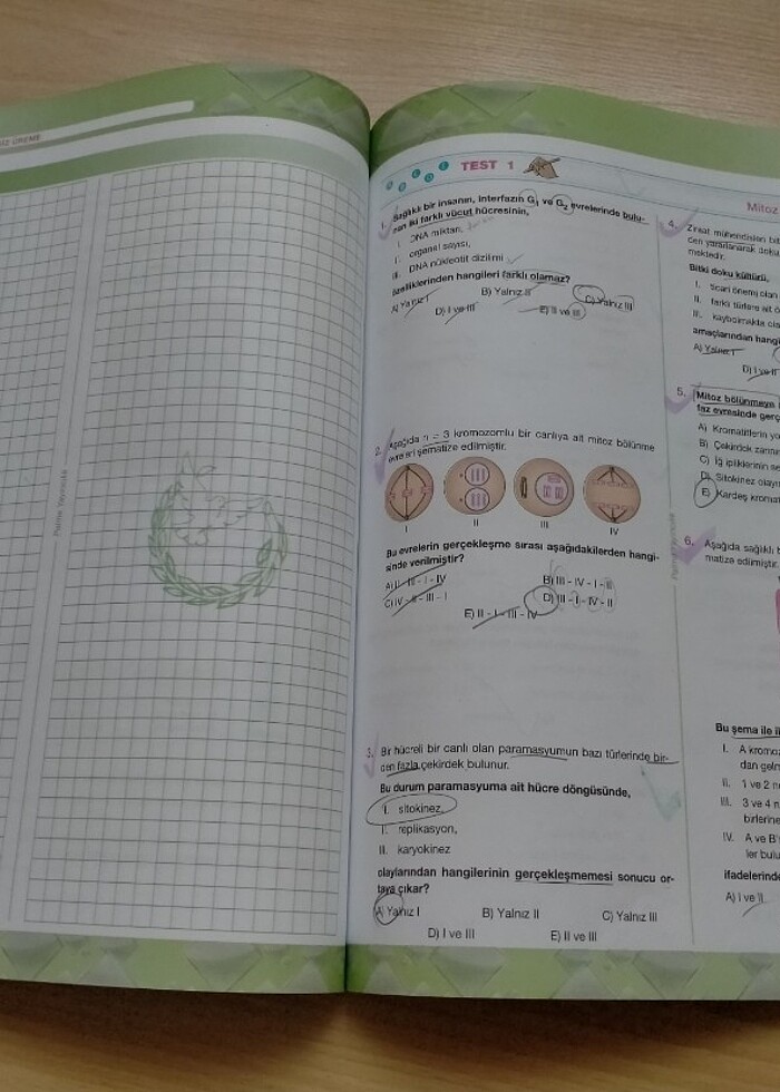 Palme yayınları Test kitabı  - Görsel 5