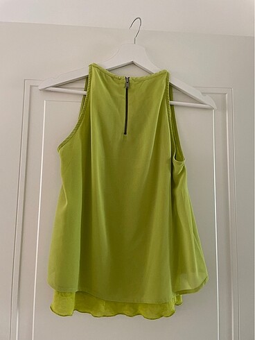 xs Beden yeşil Renk Mango Bluz