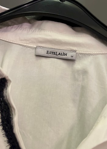 Kadın Beyaz Uzun Kollu Nakışlı Gömlek - Görsel 2