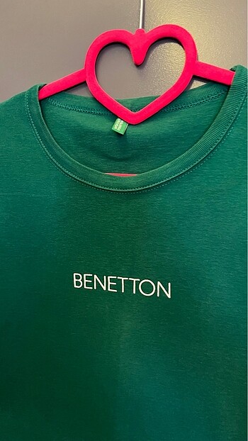 l Beden yeşil Renk Benetton pamuk penye
