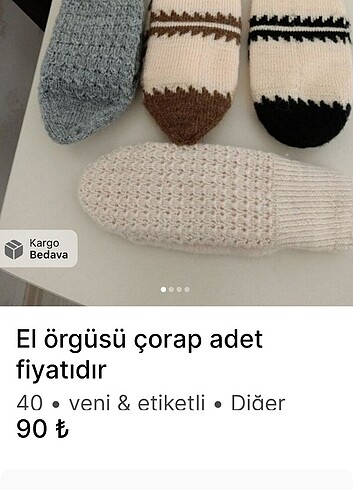Diğer El örgüsü çorap lar