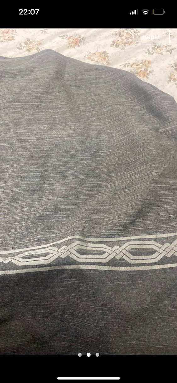 Gri fon perde - Görsel 2