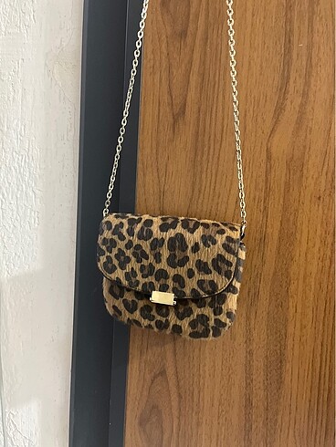 Leopar Mini Çanta