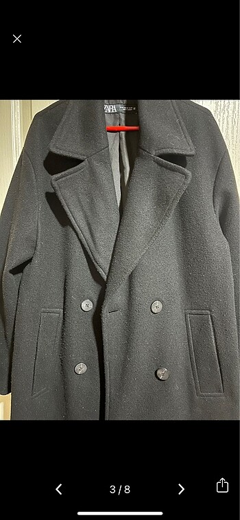 xs Beden Zara oversize kaban