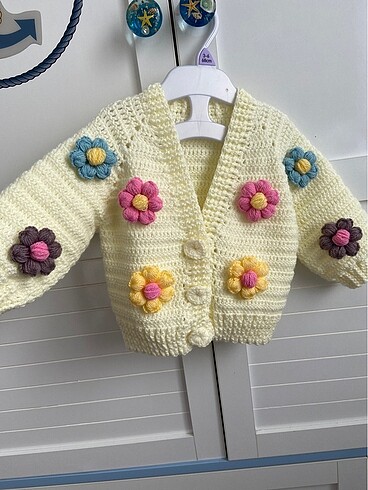 Carter's Çiçekli hırka