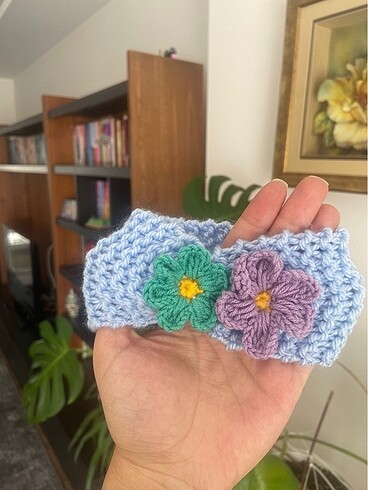 3-6 Ay Beden Çiçekli Hırka