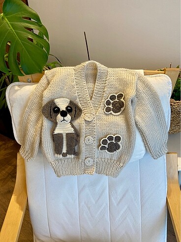 H&M Köpekli hırka