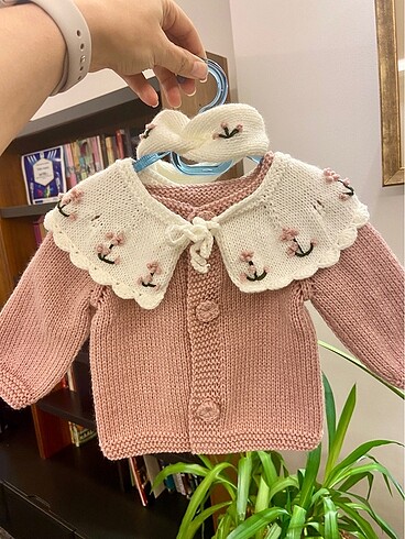 Zara Vintage yaka hırka-saç bandı