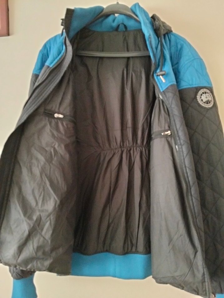 Erkek Lacivert Kapüşonlu Fermuarlı Mont - Görsel 3