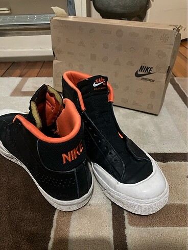 40,5 Beden siyah Renk Nike blazer mid-xt spor ayakkabı