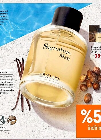 Signature Man erkek parfümü 