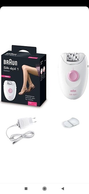Braun epilasyon aleti