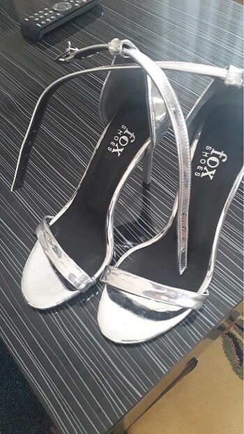 Fox shoes lame abiye ayakkabı