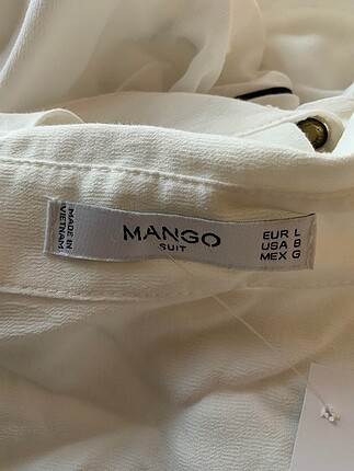 l Beden Mango Gömlek %70 İndirimli.