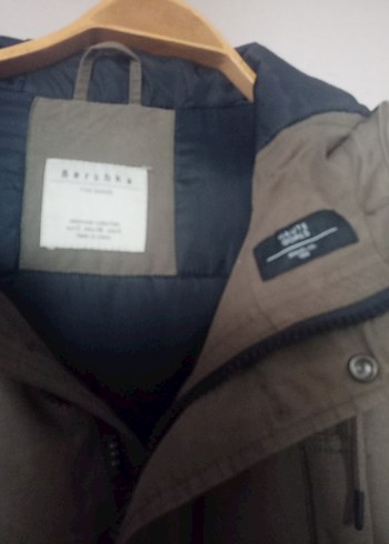 Gri Düğmeli Erkek Midi Mont - Görsel 2