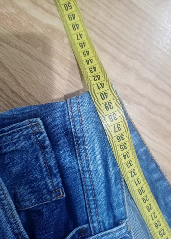 Erkek Gri Mavi Denim Regular Fit Jean - Görsel 5