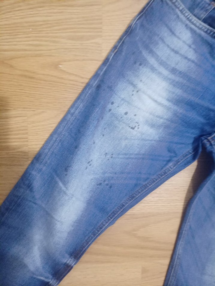 Erkek Gri Mavi Denim Regular Fit Jean - Görsel 4