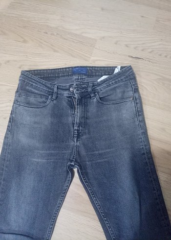 Gri Erkek Denim Pantolon - Regular Fit - Görsel 2