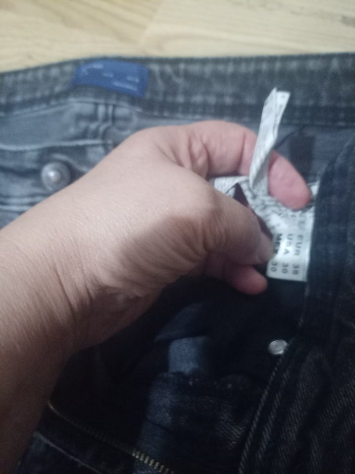 Gri Erkek Denim Pantolon - Regular Fit - Görsel 5