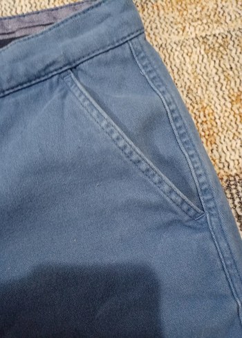 mavi  Regular Fit Kot Şort - Görsel 4