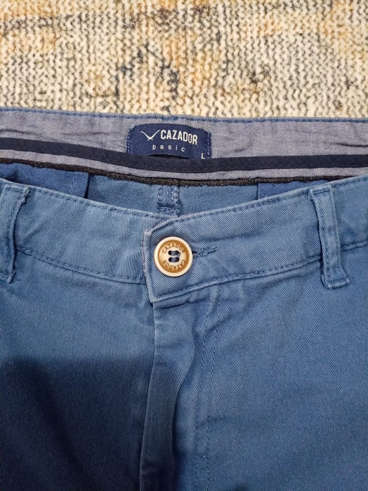 mavi  Regular Fit Kot Şort - Görsel 5