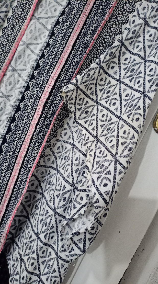 Gri Nakışlı Uzun Bohem Kadın Kimono - Görsel 5