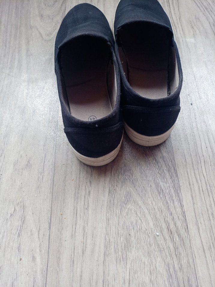 erkek Lacivert Minimalist Slip-On Spor Ayakkabı - Görsel 4