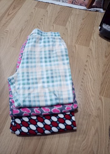 Pamuklu Rahat Kesim Çok Renkli Kadın pijamalar - Görsel 4