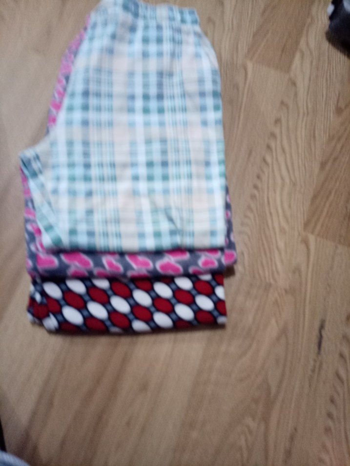 Pamuklu Rahat Kesim Çok Renkli Kadın pijamalar - Görsel 3